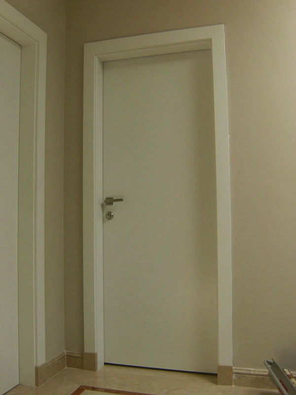 Porta Blindada de Correr Laca Branca - PBCLB7