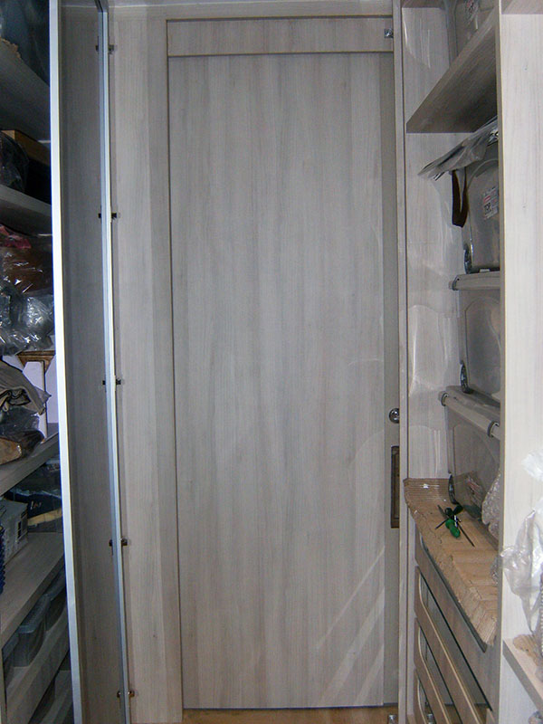 Porta Blindada de Correr Laca Branca -PBCLB9